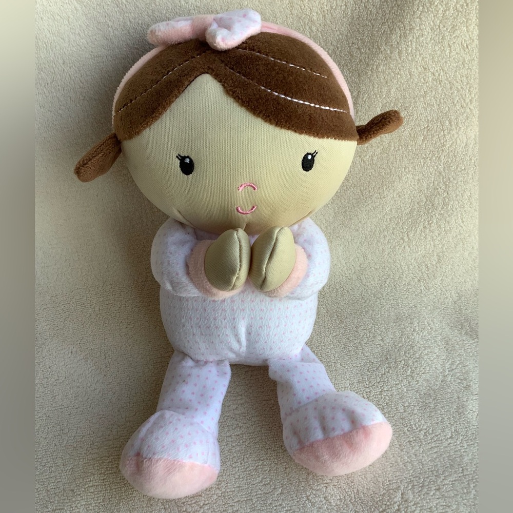 Kids Preferred Plush Soft Talking Doll Now I Lay Me Down to Sleep Prayer Toy